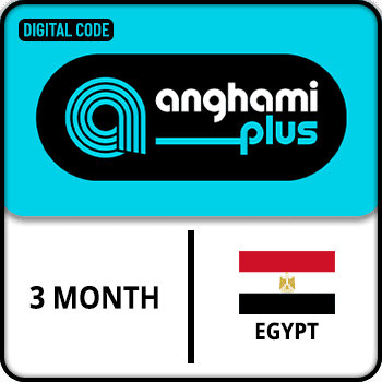 Anghami Plus Gift Card 3 MONTH EGYPT product image