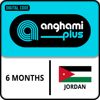 Anghami Plus Gift Card 6 MONTH JORDAN product image