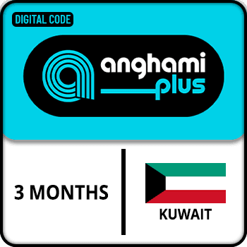 Anghami Plus Gift Card 3 MONTH KUWAIT product image
