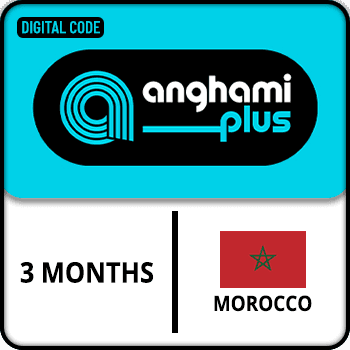 Anghami Plus Gift Card 3 MONTH MOROCCO product image