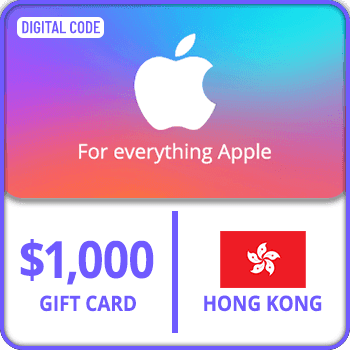 App Store & iTunes Gift Card 1000 HKD Hong Kong product image