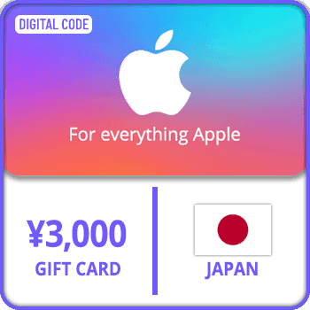 App Store & iTunes Gift Card 3000 JPY Japan product image