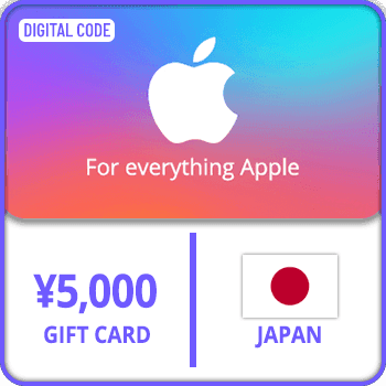 App Store & iTunes Gift Card 5000 JPY Japan product image