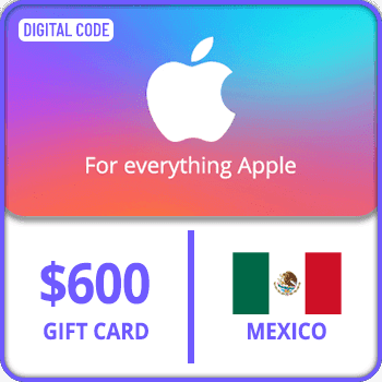 App Store & iTunes Gift Card 600 MXN Mexico product image