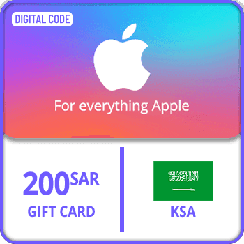 App Store & iTunes Gift Card 200 SAR KSA product image
