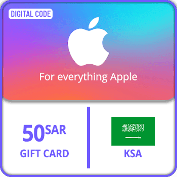 App Store & iTunes Gift Card 50 SAR KSA product image