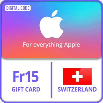 App Store & iTunes Gift Card 15 CHF Switzerland product image