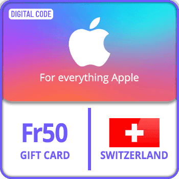 App Store & iTunes Gift Card 50 CHF Switzerland product image