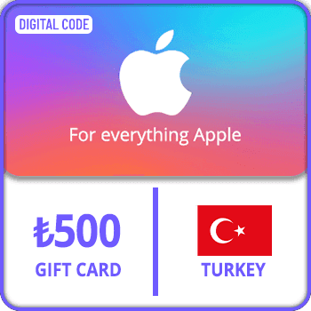 App Store & iTunes Gift Card 500 TRY Turkey product image