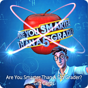 Are You Smarter Than A 5th Grader Gift Card category image