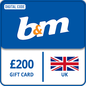B&M Gift Card 200 GBP UK product image