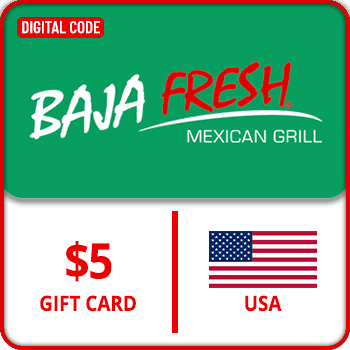Baja Fresh Gift Card $5 USA product image