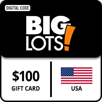 Big Lots! Gift Card $100 USA product image