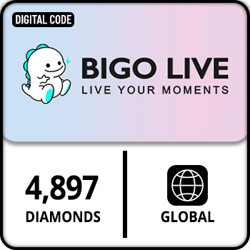 Bigo Live Gift Card 4897 Diamonds Global product image