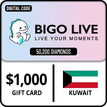 Bigo Live Gift Card 50200 Diamonds $1000 Kuwait product image