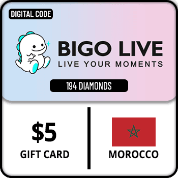 Bigo Live Gift Card 194 Diamonds $5 Morocco product image