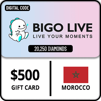 Bigo Live Gift Card 20250 Diamonds $500 Morocco product image