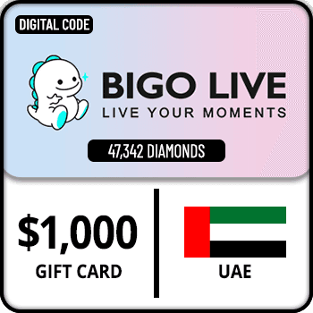 Bigo Live Gift Card 47342 Diamonds $1000 UAE product image