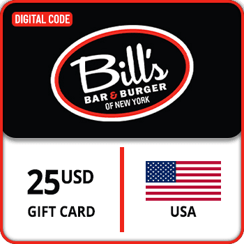 Bill's Bar & Burger Gift Card $25 USA product image