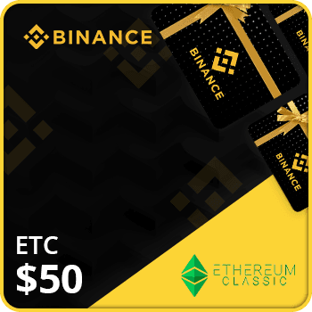 Binance Gift Card $50 (ETC) Global product image