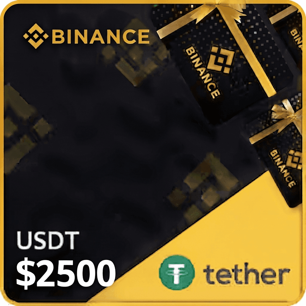 Binance Gift Card $2500 (USDT) Global product image