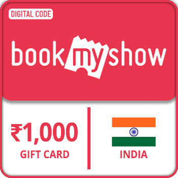 Book My Show Gift Card 1000 INR INDIA product image
