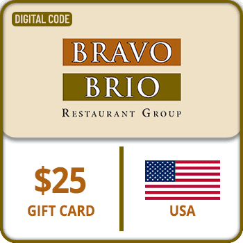 Brio Bravo Restaurants Gift Card $25 USA product image