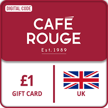 Café Rouge Gift Card £1 UK product image