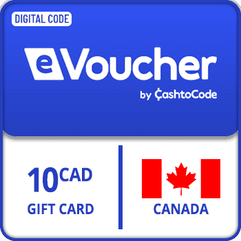 Rewarble CashtoCode eVoucher Gift Card 10 CAD Canada product image