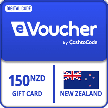 Rewarble CashtoCode eVoucher Gift Card NZ$150 New Zealand product image