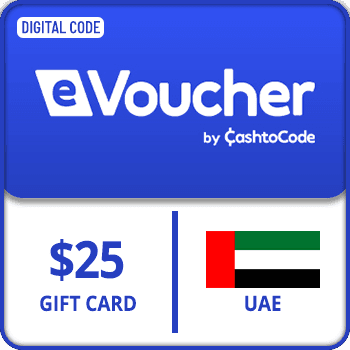 Rewarble CashtoCode eVoucher Gift Card AED 25 UAE product image