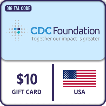 CDC Foundation Gift Card $10 USA product image