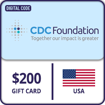 CDC Foundation Gift Card $200 USA product image