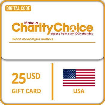 Charity Choice Gift Card $25 USA product image
