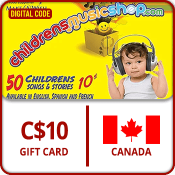 Children's Music Shop Gift Card $10 Canada product image