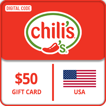 Chili's eGift Voucher Gift Card $50 USA product image