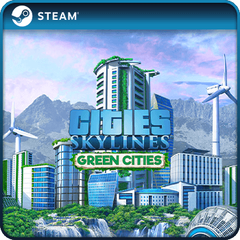 Cities Skylines PC Green Cities DLC Steam Game Key Global product image