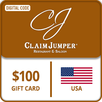 Claim Jumper Restaurant Gift Card $100 USA product image