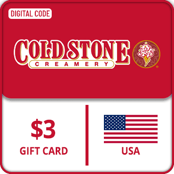 Cold Stone Creamery Gift Card $3 USA product image