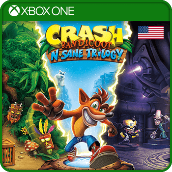 Crash Bandicoot N. Sane Trilogy Xbox One Game Key USA product image