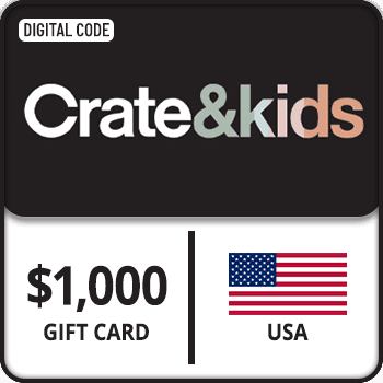 Crate & Kids Gift Card $1000 USA product image