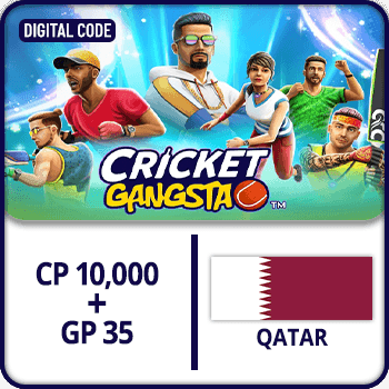 Cricket Gangsta CP Gift Card 10,000 + GP 35 Qatar product image