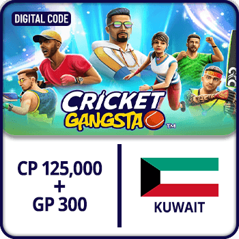 Cricket Gangsta CP Gift Card 125,000 + GP 300 Kuwait product image