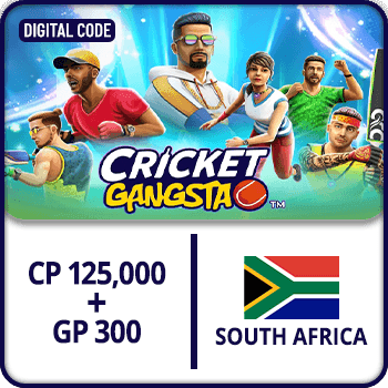 Cricket Gangsta CP Gift Card 125,000 + GP 300 RSA product image