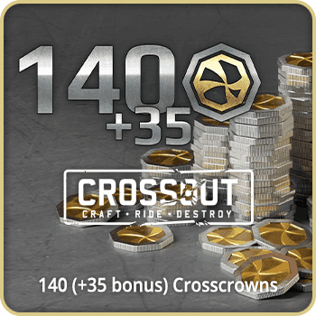 Crossout 140 (+35 bonus) Crosscrowns Gift Card Global product image
