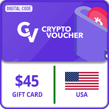 CryptoVoucher.io Gift Card $45 USA product image