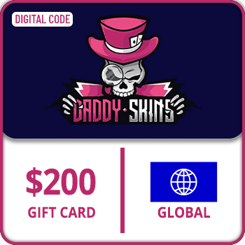 DaddySkins Gift Card $200 GLOBAL product image