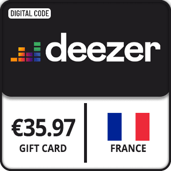 Deezer Premium Gift Card €35.97 FRANCE product image