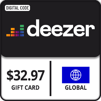 Deezer Premium Gift Card $32.97 GLOBAL product image