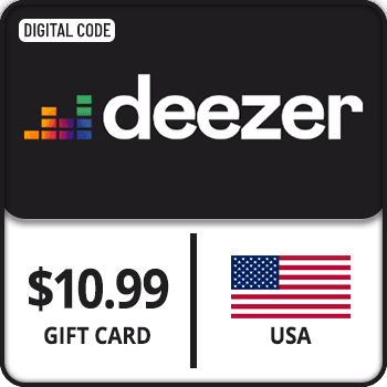 Deezer Premium Gift Card $10.99USA product image